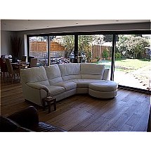 Large Grey Patio doors Inside View